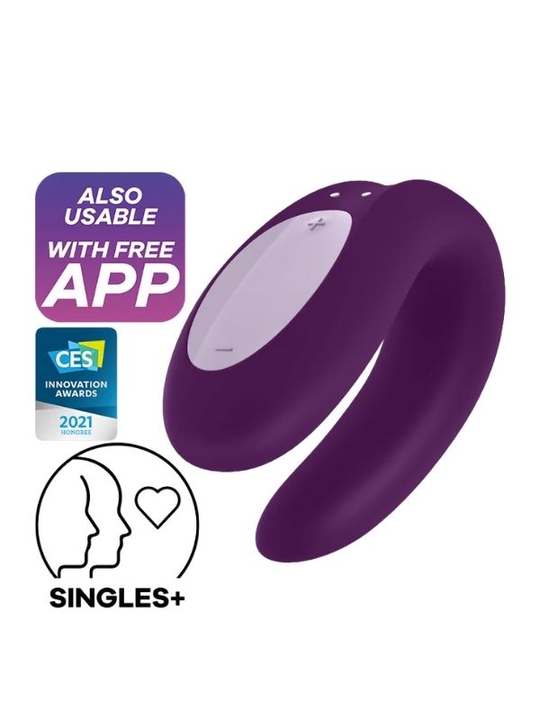 Censan Satisfyer Double Joy Telefon Kontrollü Giyilebilir Vibratör