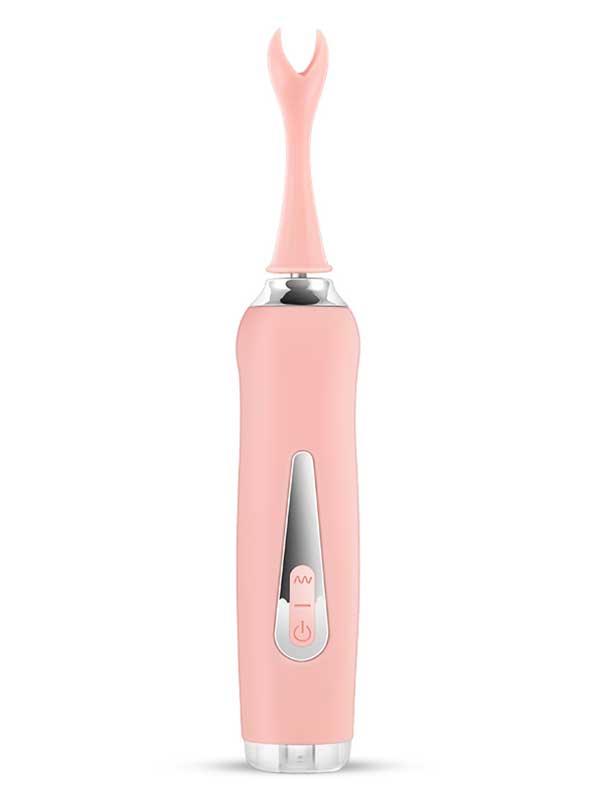 Censan Üç Başlıklı Değiştirilebilir Vibratör Pembe