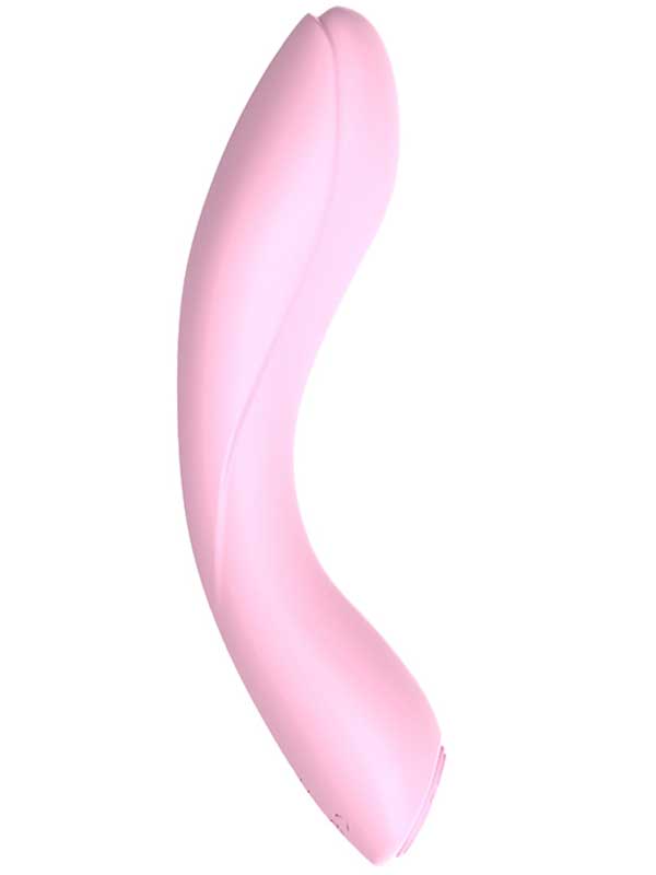 Xuanai Elbow Bükülebilir Eğik Şarjlı Vibratör - Pembe
